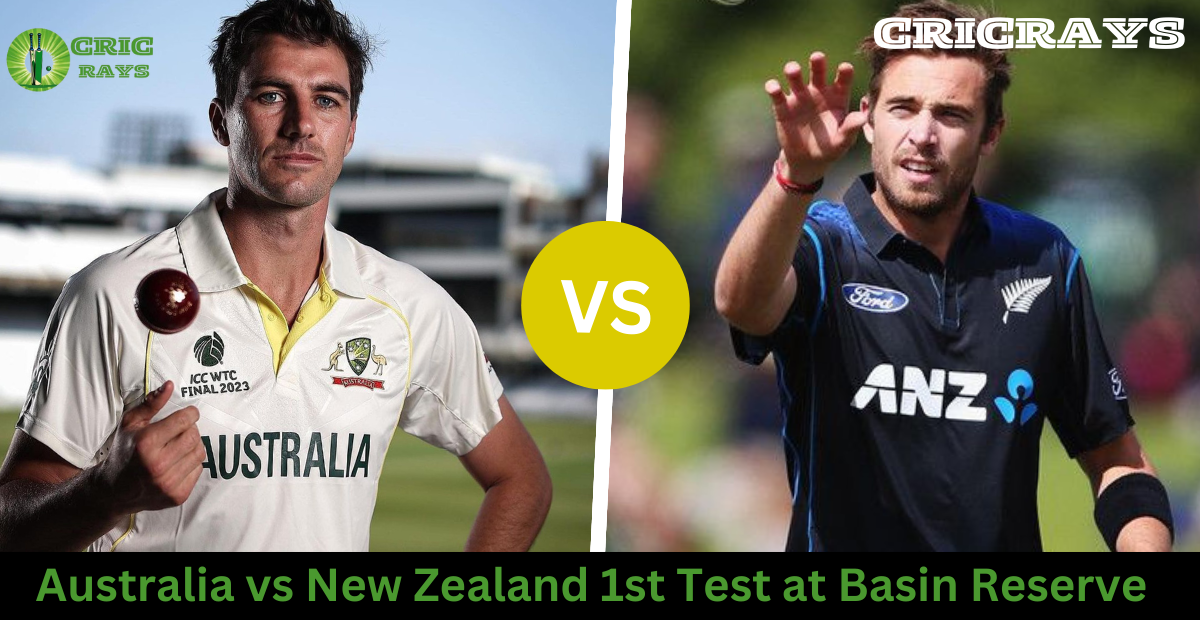 Australia vs New Zealand Test at Basin Reserve